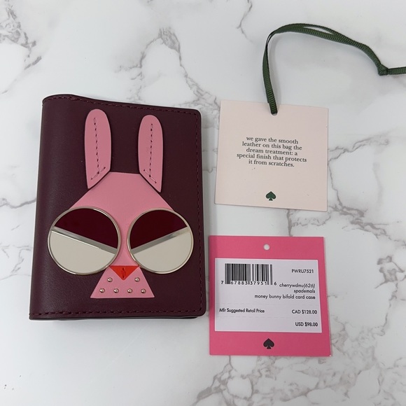 kate spade Accessories - Kate spade bunny bifold card holder